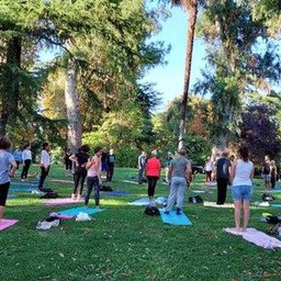 Yoga y Mindfulnes en Parque Retiro Madrid