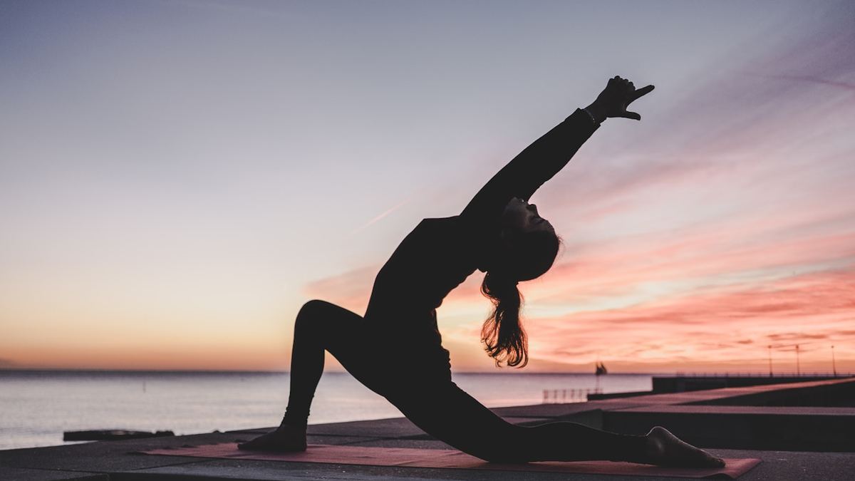 Yoga en el parque en León
